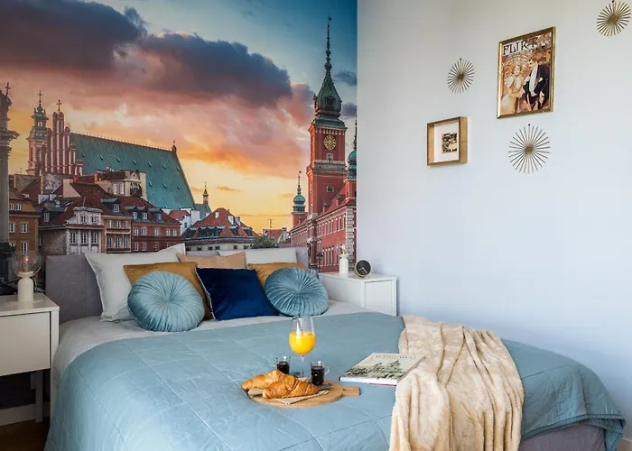 Luxury 2-bedroom Penthouse Skyline 15m Terrace, Garage, Gym, Rooftop & Only 500 M To Metro Apartment Warsaw