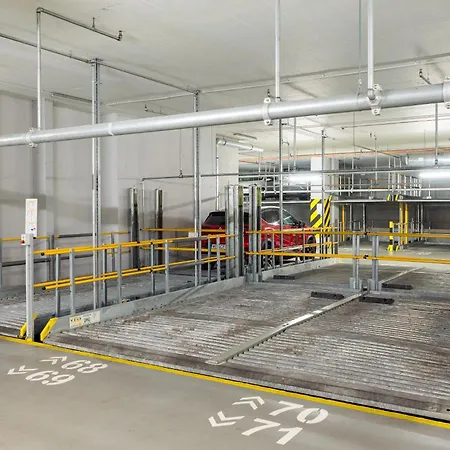 Luxury 2-bedroom Penthouse Skyline 15m Terrace, Garage, Gym, Rooftop & Only 500 M To Metro Varsavia