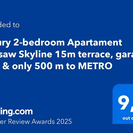 Luxury 2-bedroom Penthouse Skyline 15m Terrace, Garage, Gym, Rooftop & Only 500 M To Metro