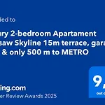 Luxury 2-bedroom Penthouse Skyline 15m Terrace, Garage, Gym, Rooftop & Only 500 M To Metro